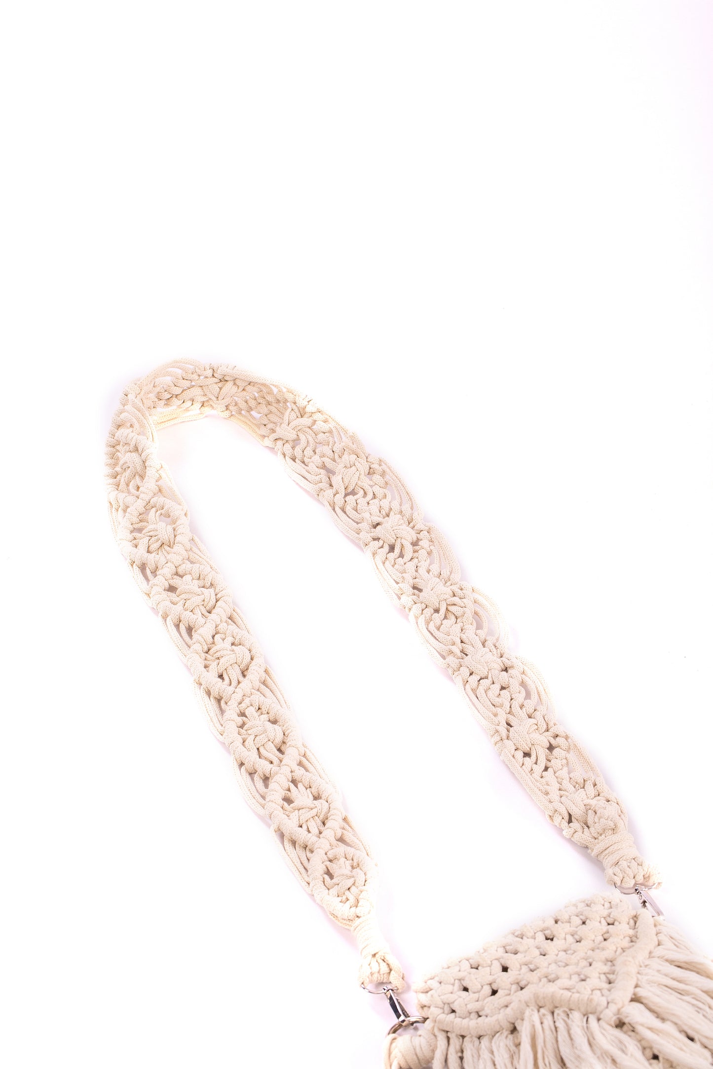 Beige Macrame Strap
