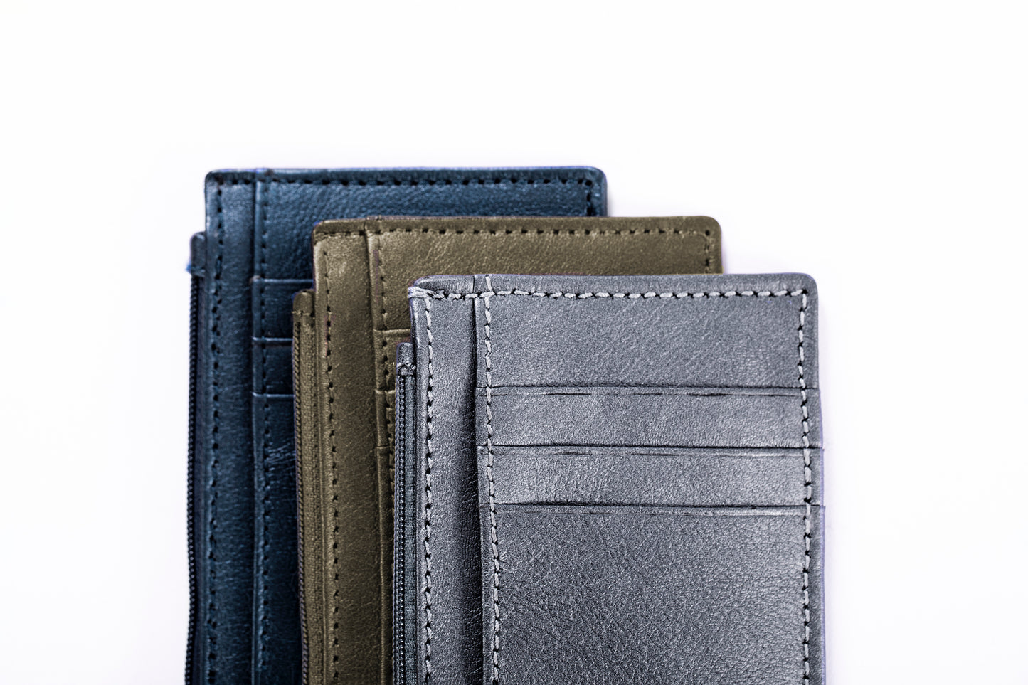 Metallic Silver Cardholder