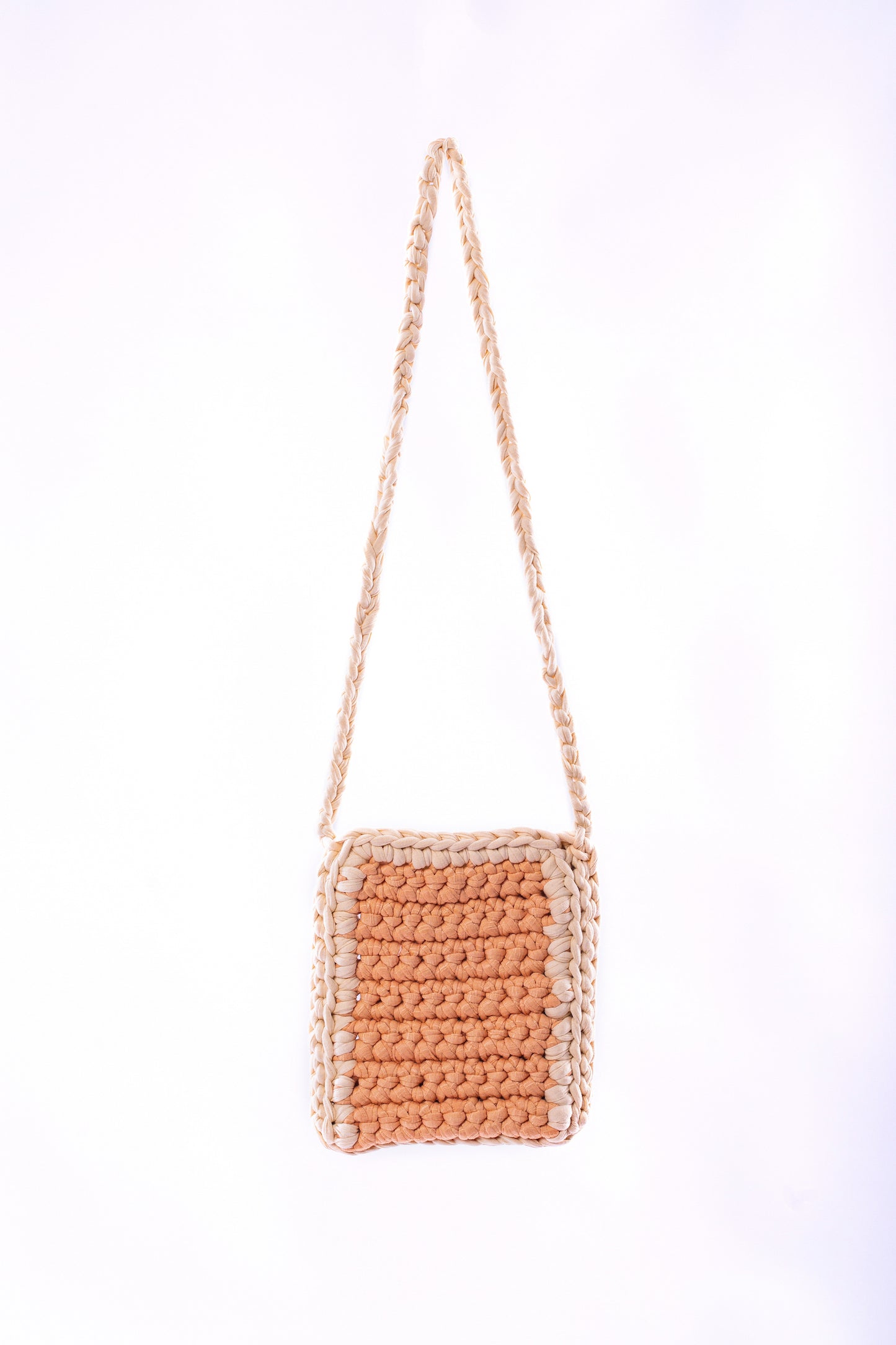 Coral Mini Crochet Bag