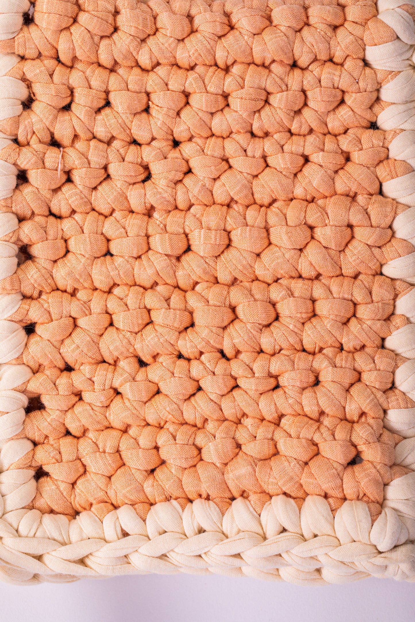 Coral Mini Crochet Bag