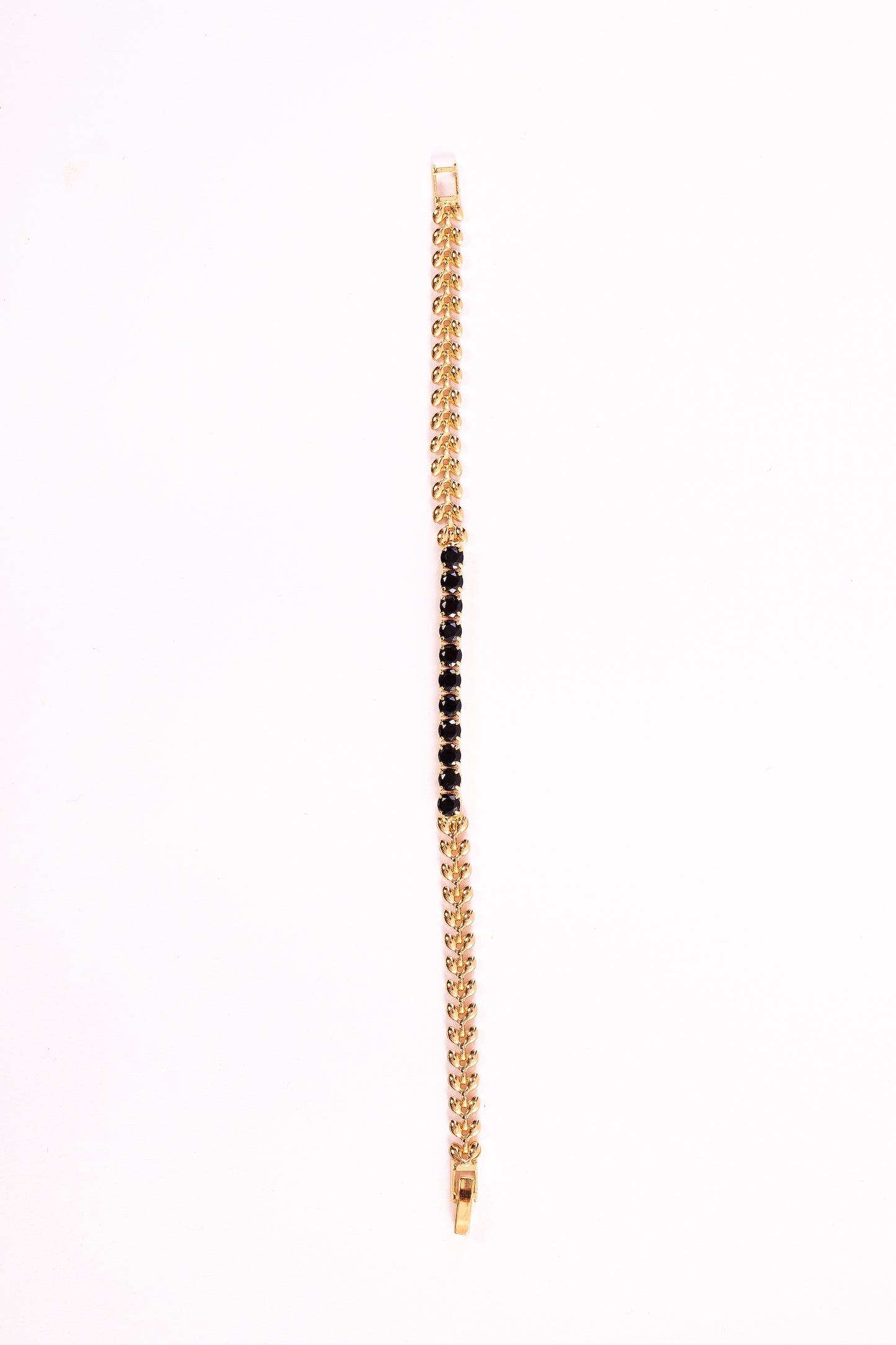 The "Not-Tennis" Black Bracelet