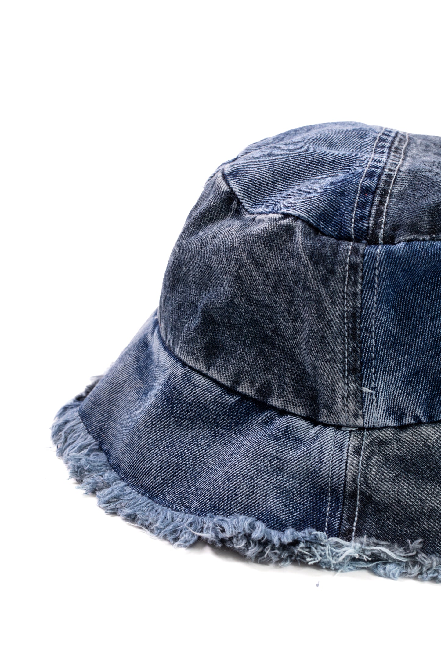 The Half & Half Denim Bucket Hat