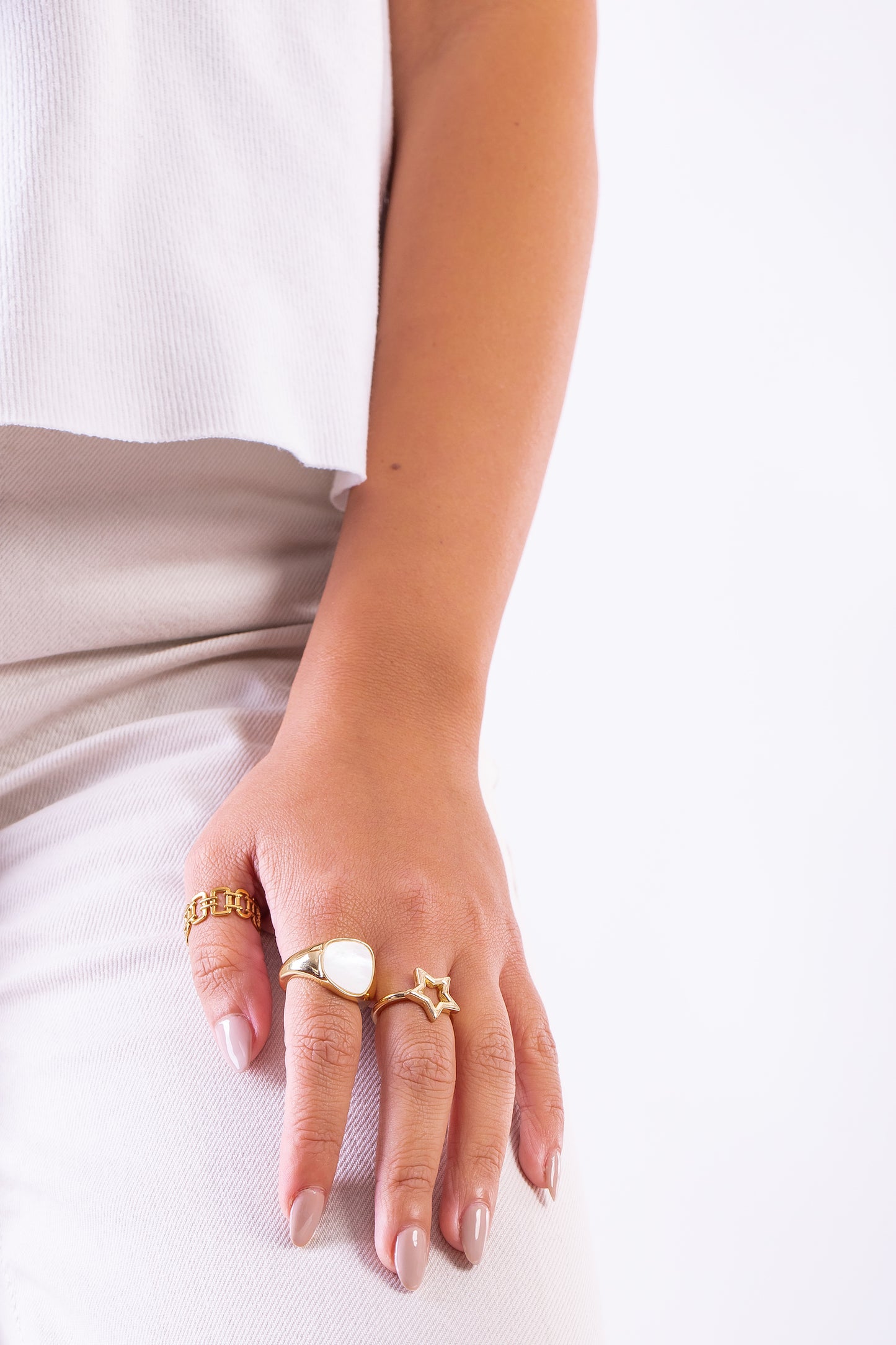 Round Marble Ring