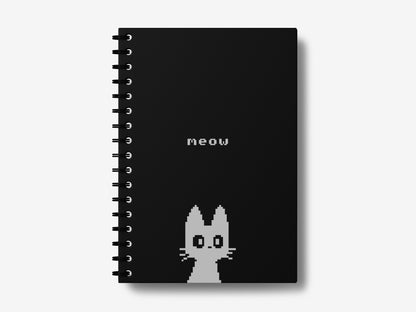 Black Kitty Notebook