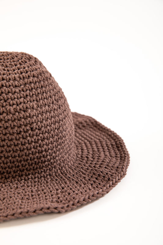 The Choco Crochet Bucket Hat