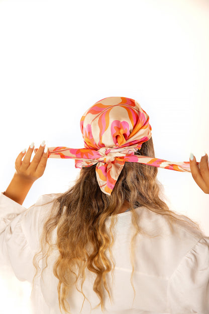 Blushin' Blooms Headscarf