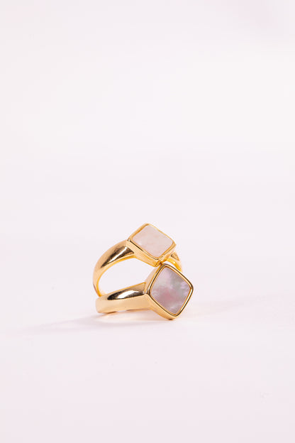Diamond Marble Ring