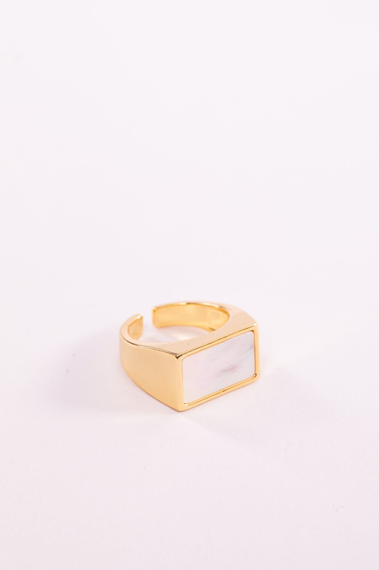 Square Marble Ring