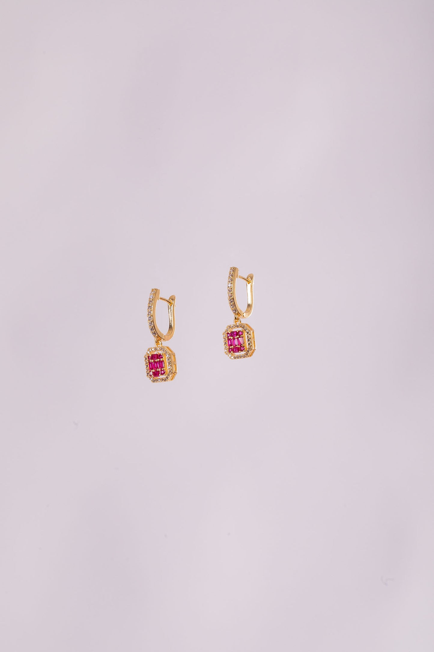 The Ruby Earrings