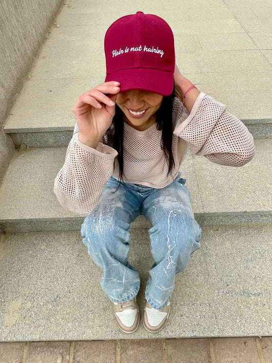 The "Hair in not hairing" Cap