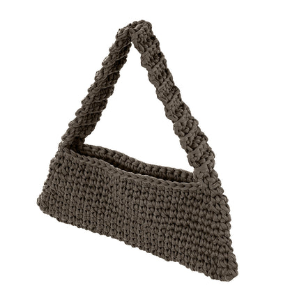 Dark Olive Crochet Bag