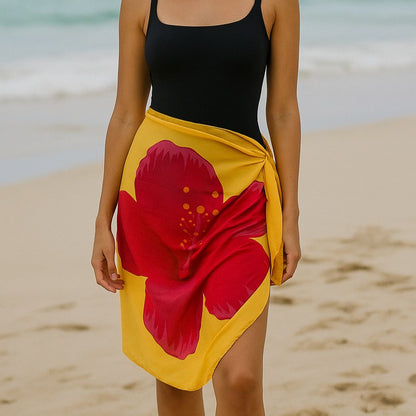 Tahiti Chiffon Beach Coverup